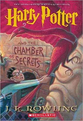 book cover Harry Potter and the chamber of secrets