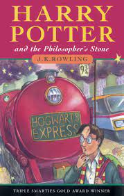 Harry Potter and the Philosopher’s Stone, J.K. Rowling (ISBN 978-1408855898,&nbsp;Bloomsbury)