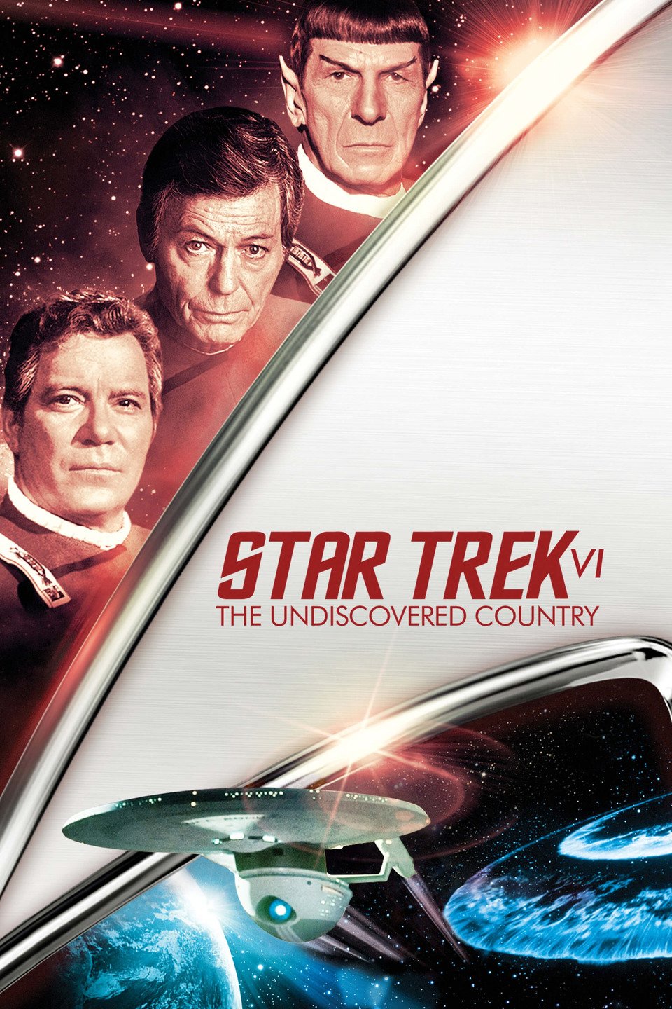 movie poster Star Trek 6. The Undiscovered Country.