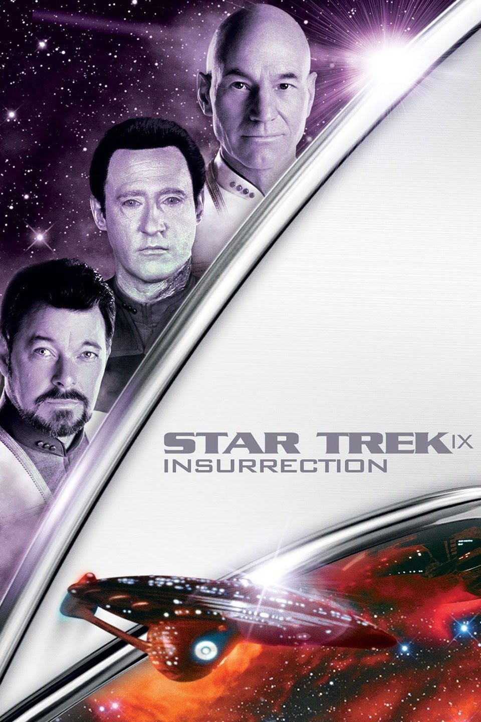 movie poster Star Trek 9. Insurrection