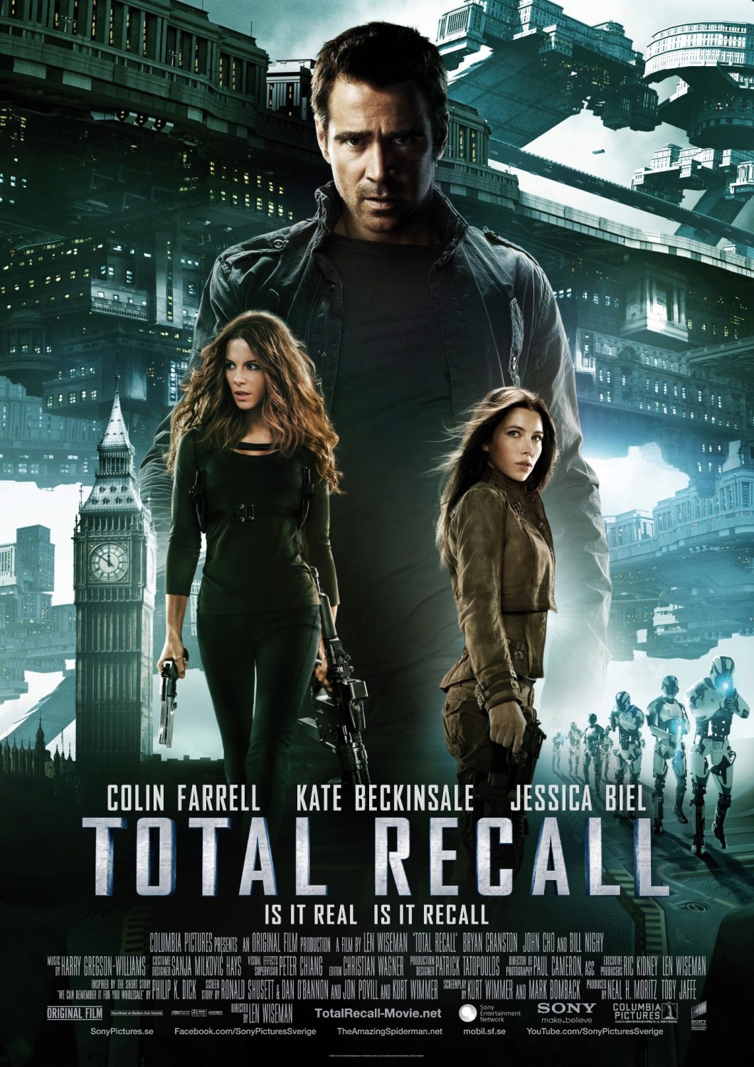movie poster Total Recall 2012
