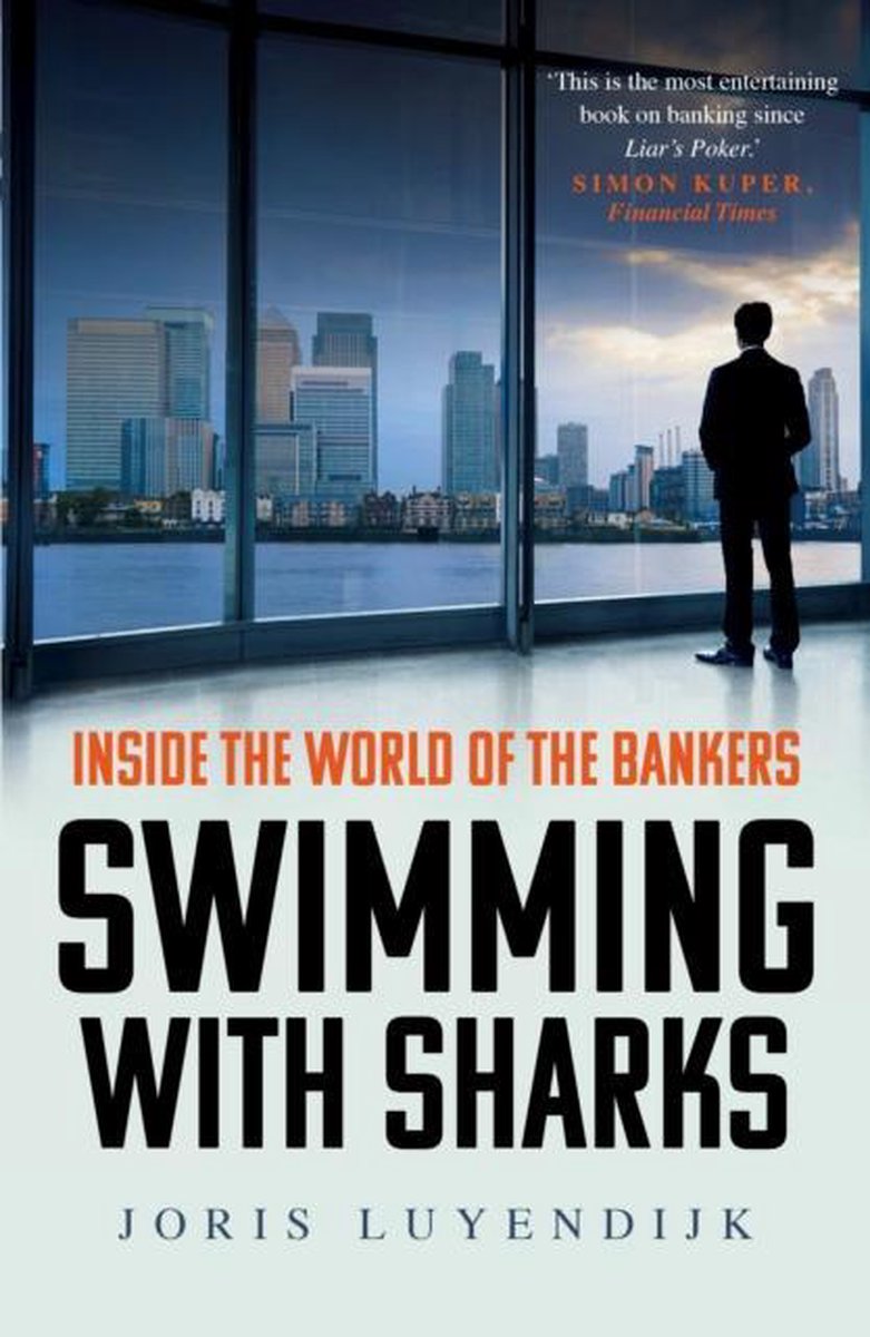 book cover Swimming with Sharks