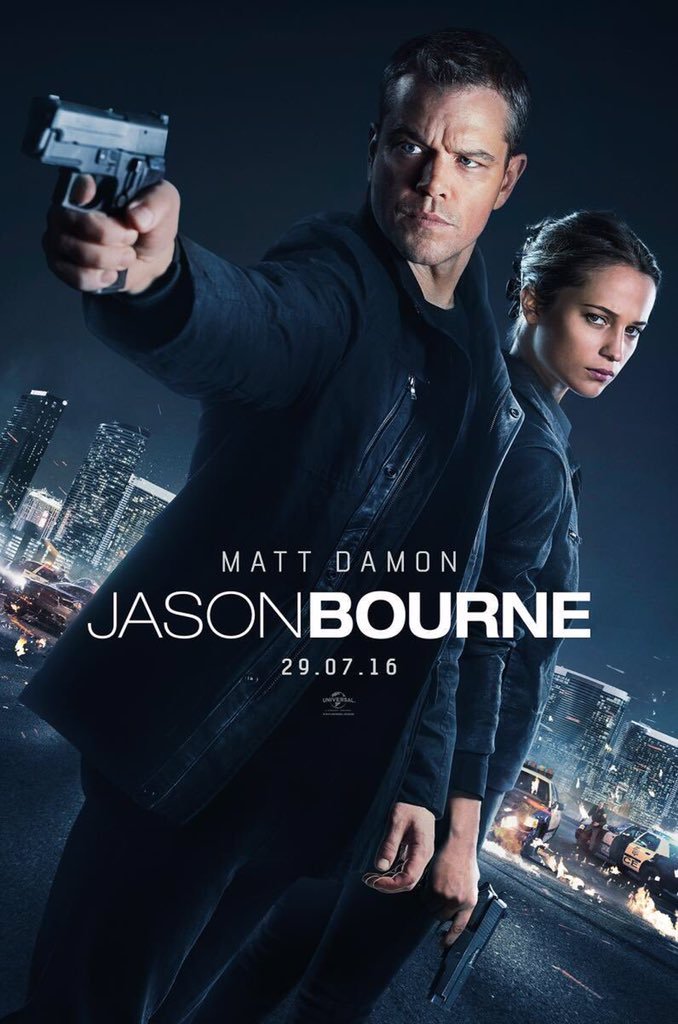 movie poster Jason Bourne
