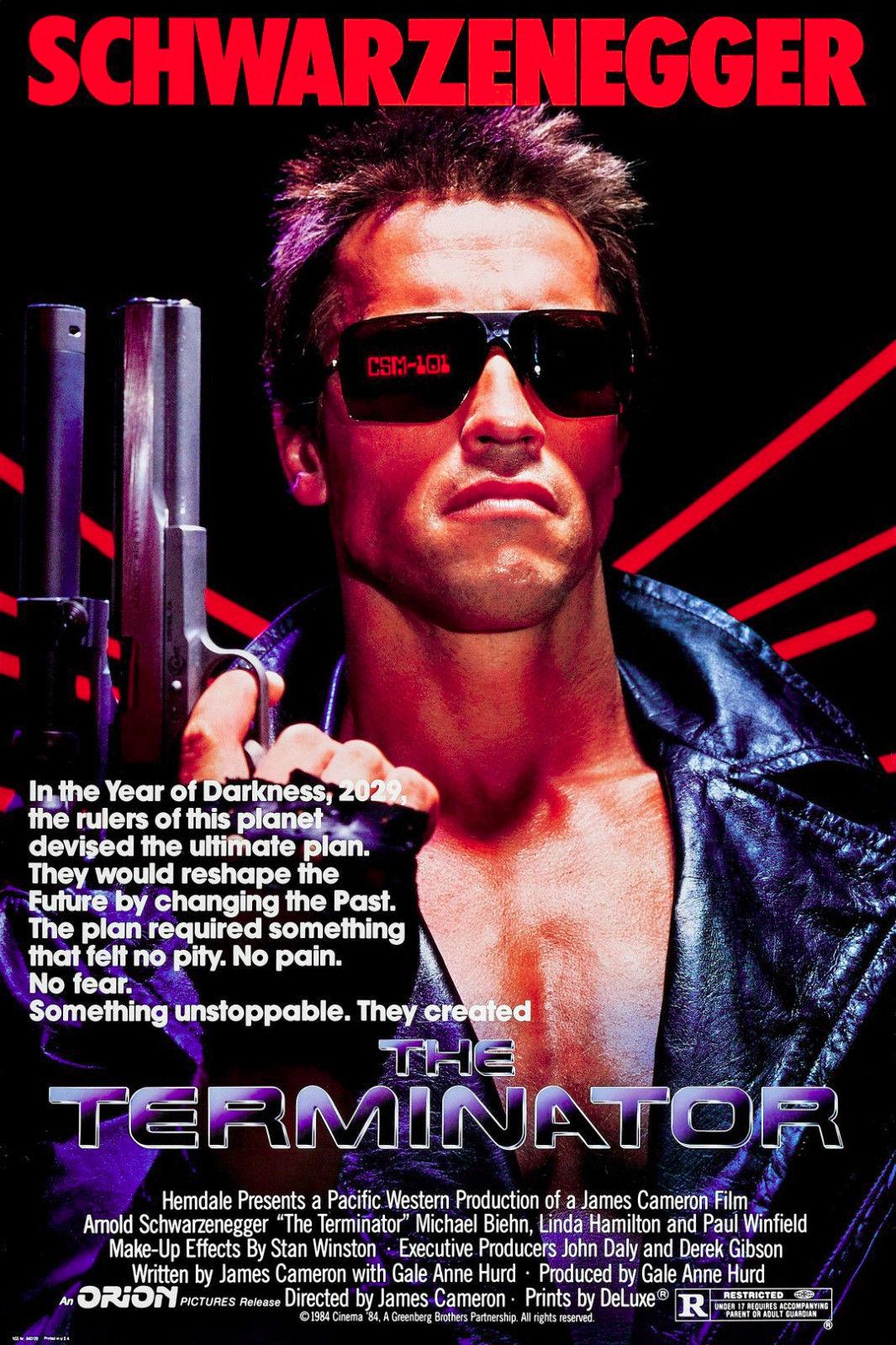 movie poster The Terminator