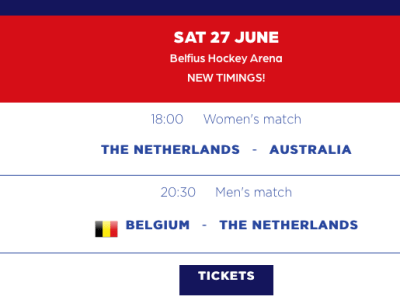 FIH Pro League 2026: Matches in Wavre During a Heat&nbsp;Wave