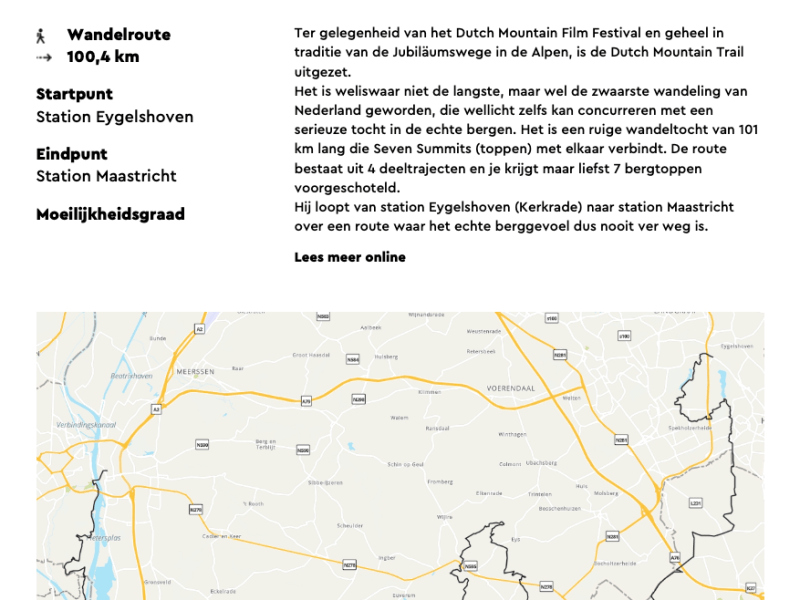 Preparations for Hiking the 100km Dutch Mountain Trail in&nbsp;Limburg