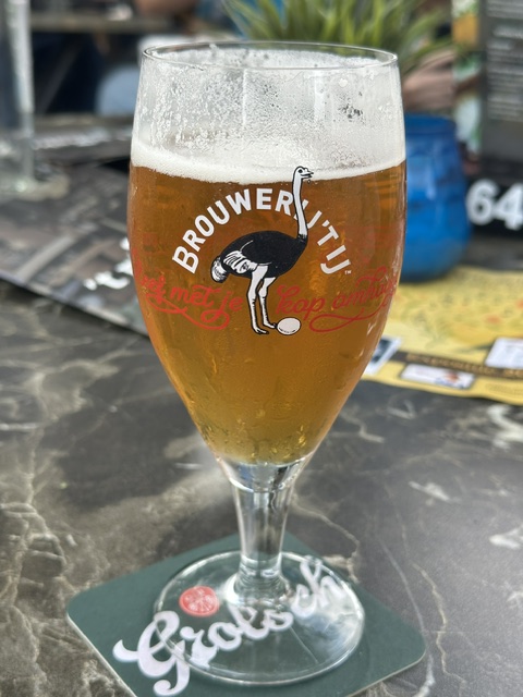 beer glass brouwerij 't Ij